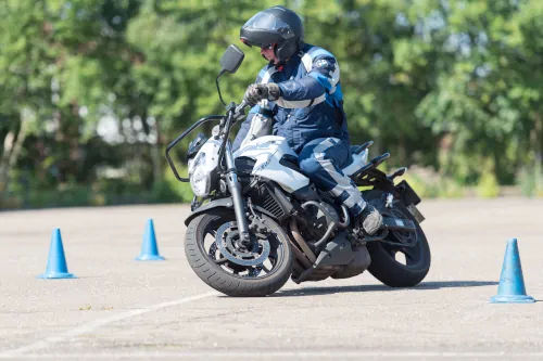 Motorrijbewijspoint Noordwijk motor rijtest